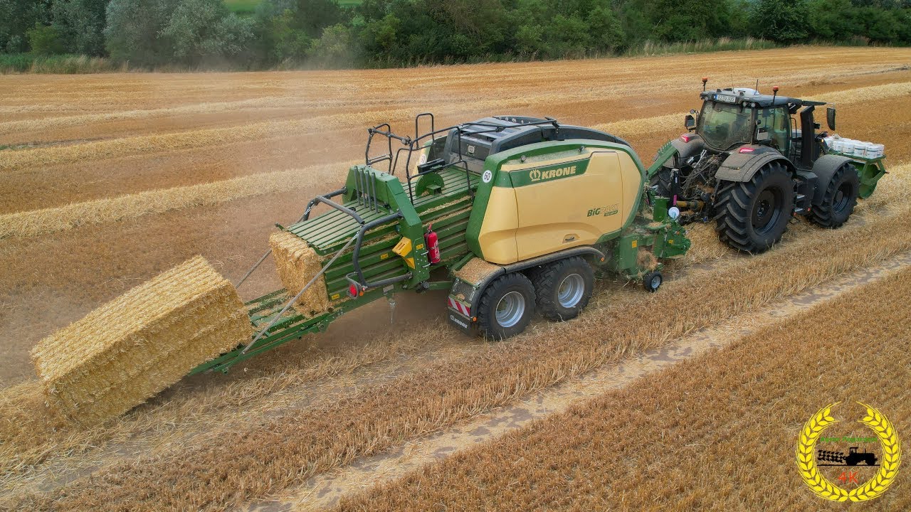 Stroh Pressen | Krone | LU A. Marquardt | Valtra