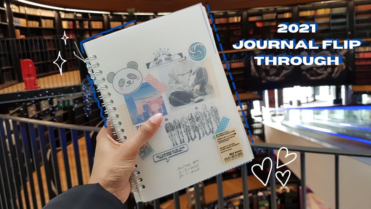 2021 Journal Flip Through (Life, Marvel & Kpop)🤩