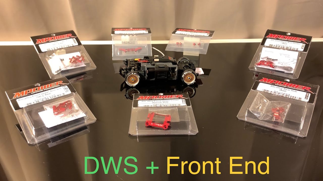 MPOWER Upgrade Parts Overview Mini-Z AWD Kyosho MA-020