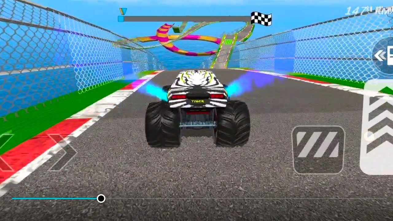 Monster truck mega ramp game play india cars game 4X4 unlimited car stunts in india simulator 3D