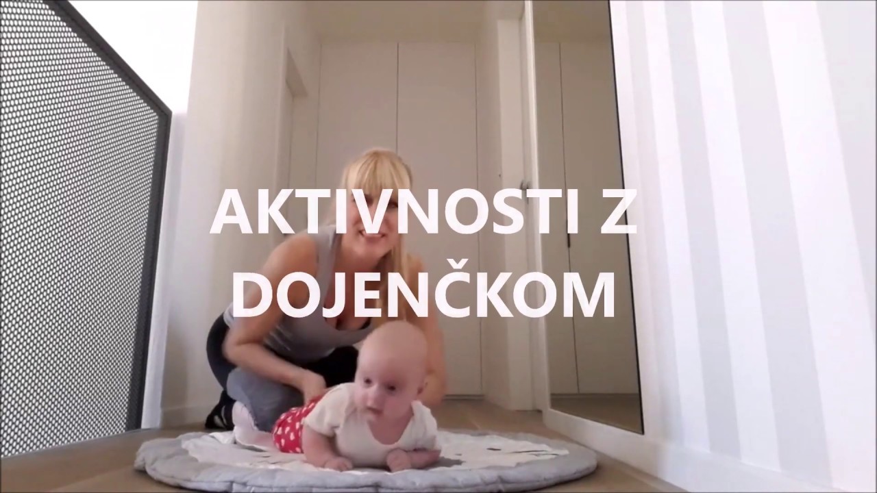Aktivnosti z dojenčkom - Pasenje kravic