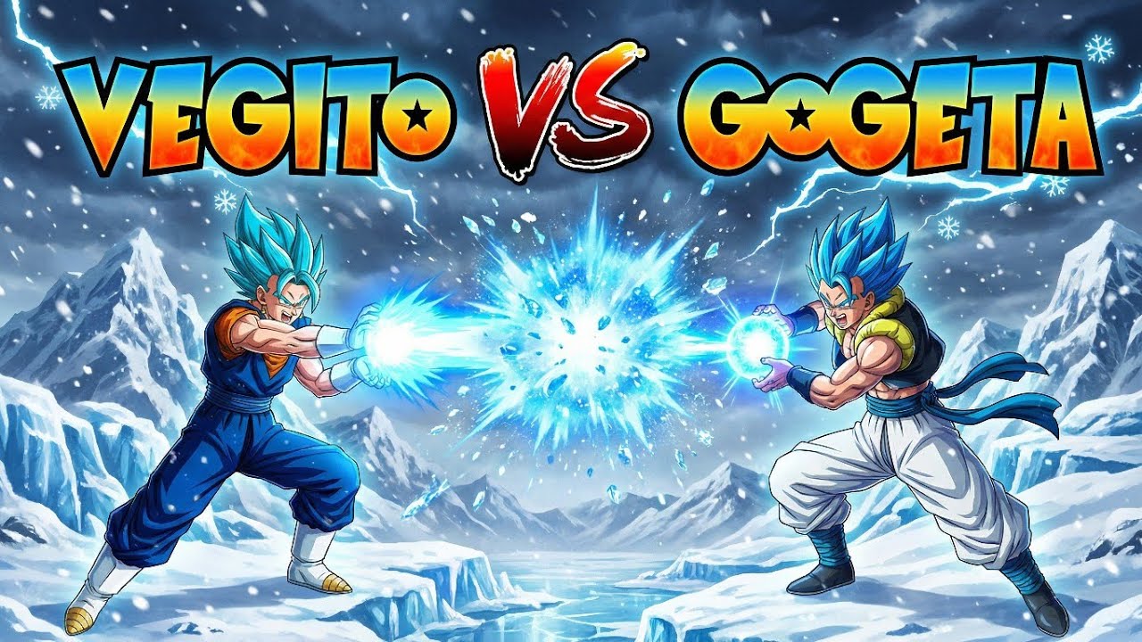 SSB VEGITO VS SSB GOGETA FULL FIGHT 