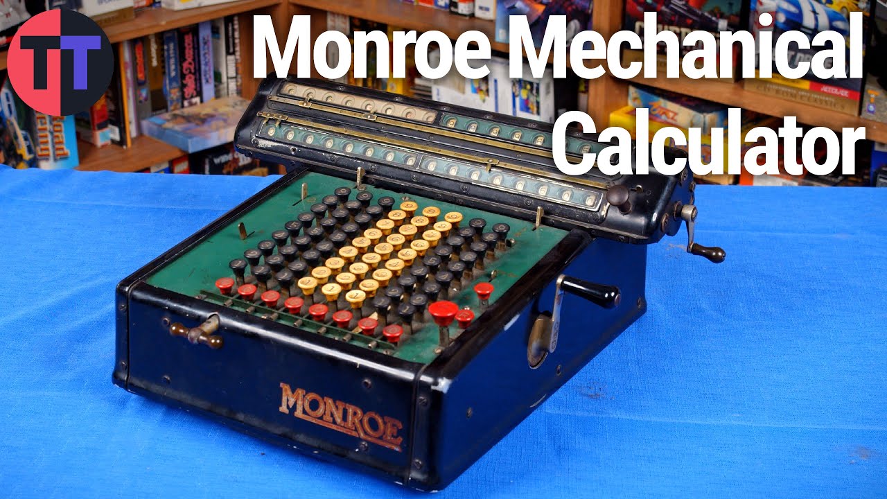 1920s Monroe Mechanical Calculator