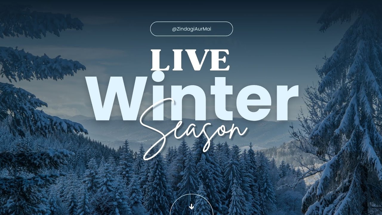 Snowfall Serenity in Uttarakhand Mountains with Soothing Music | relaxation