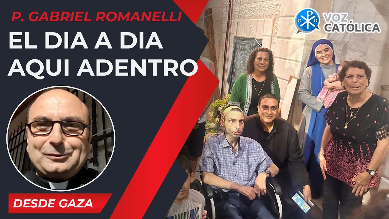 El día a día aquí adentro [29 Ago] – Cristianos en Gaza - P Gabriel Romanelli