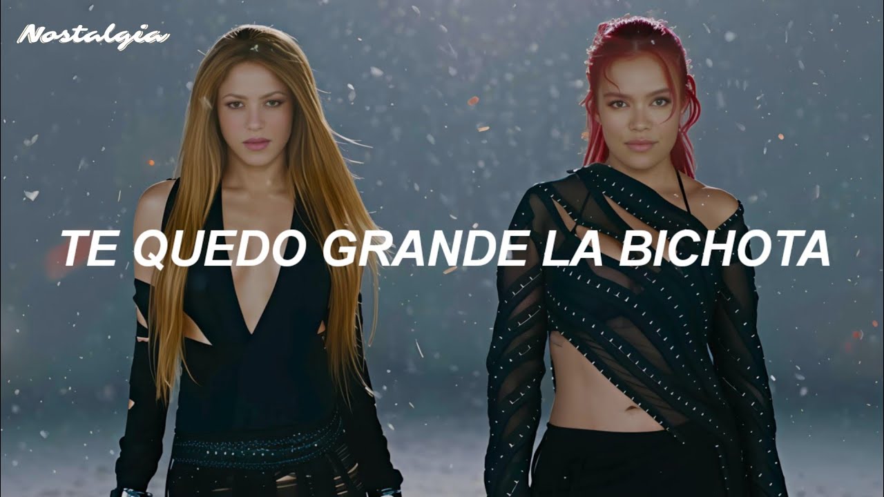 KAROL G, Shakira - TQG (Letra/Lyrics)