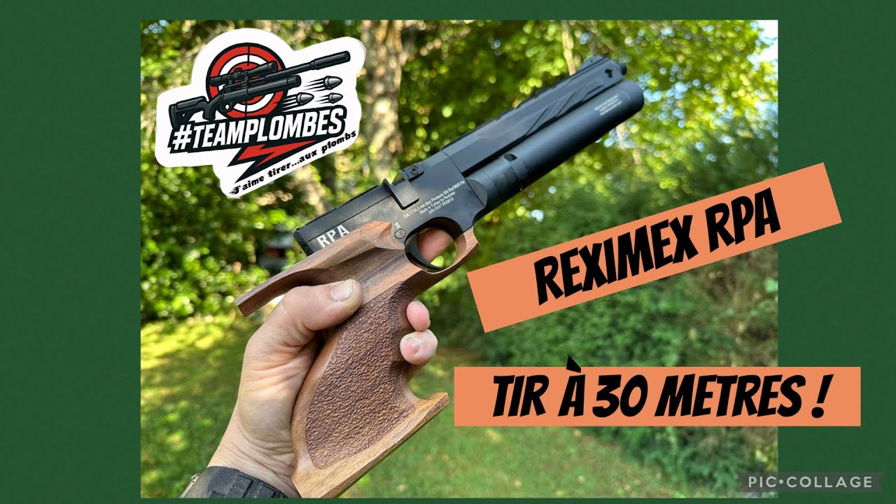 REXIMEX Rpa 4.5 mm TEST de précision !! À 30 mètres🧐