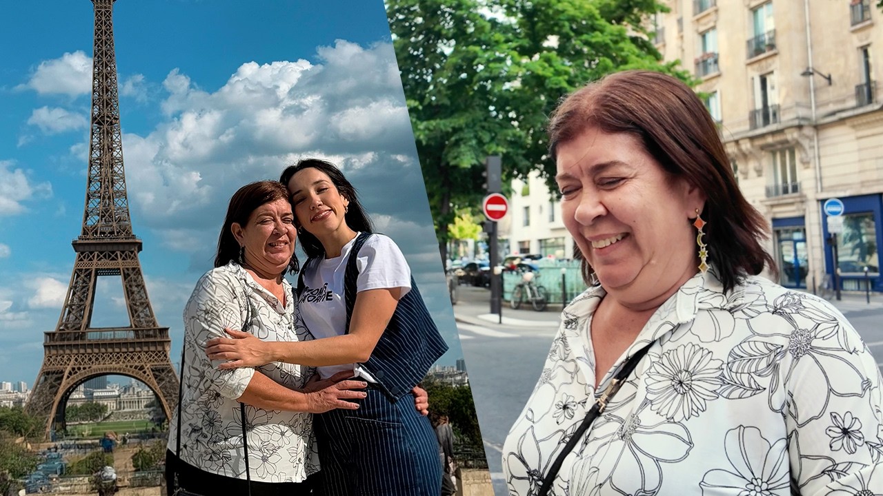 Visitando Paris e Giverny com nossas mães
