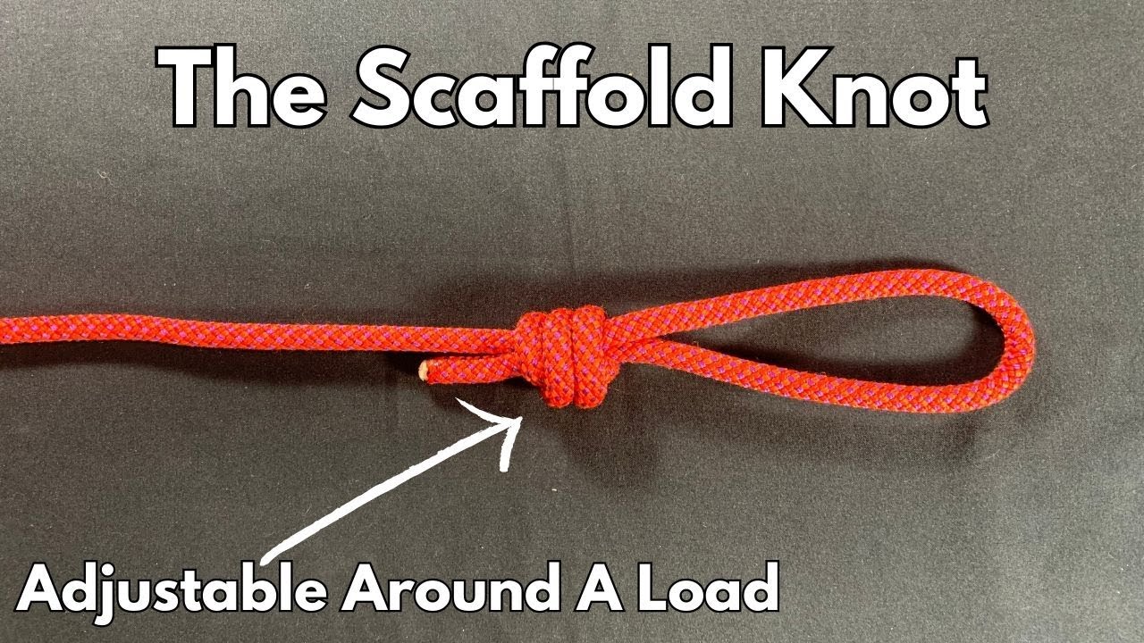 How to Tie a Scaffold Knot – Step-by-Step Tutorial | How to Knots