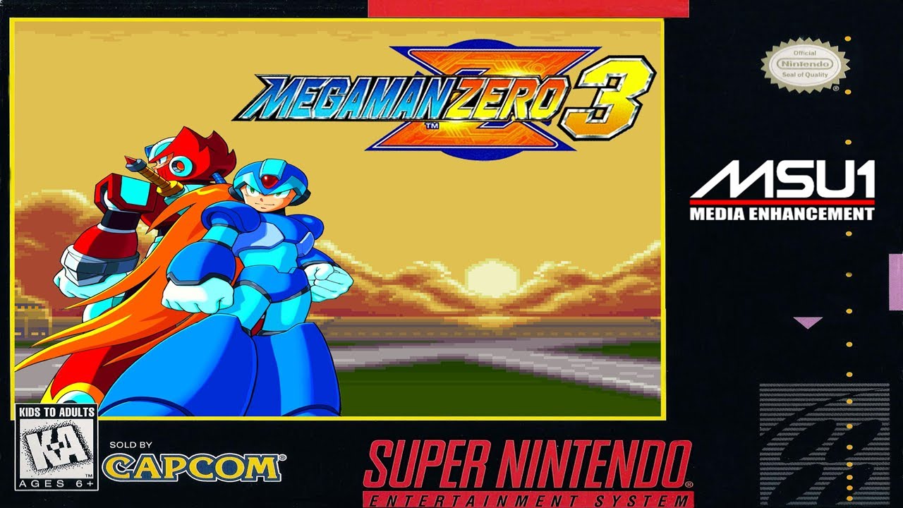 Mega Man X3 - Zero Project V4.8 [SNES+MSU1] Longplay