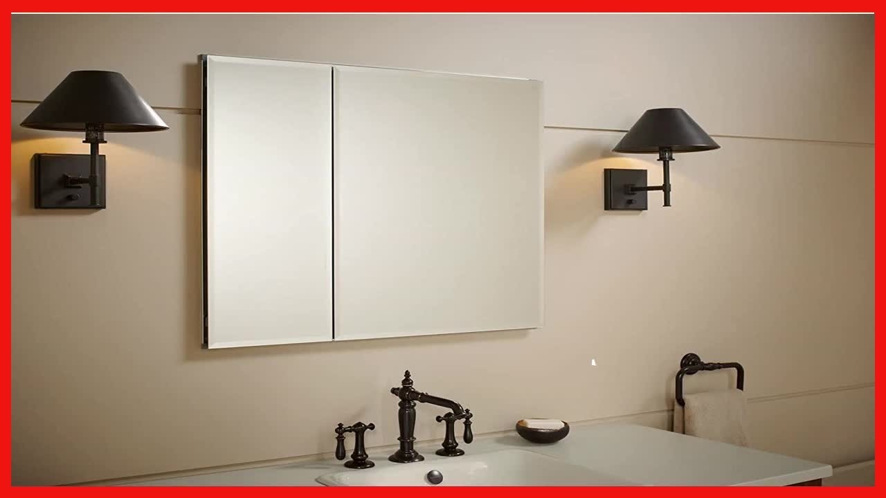 Kohler Anodized Aluminum Medicine Cabinet: Durable, Adjustable, and Stylish