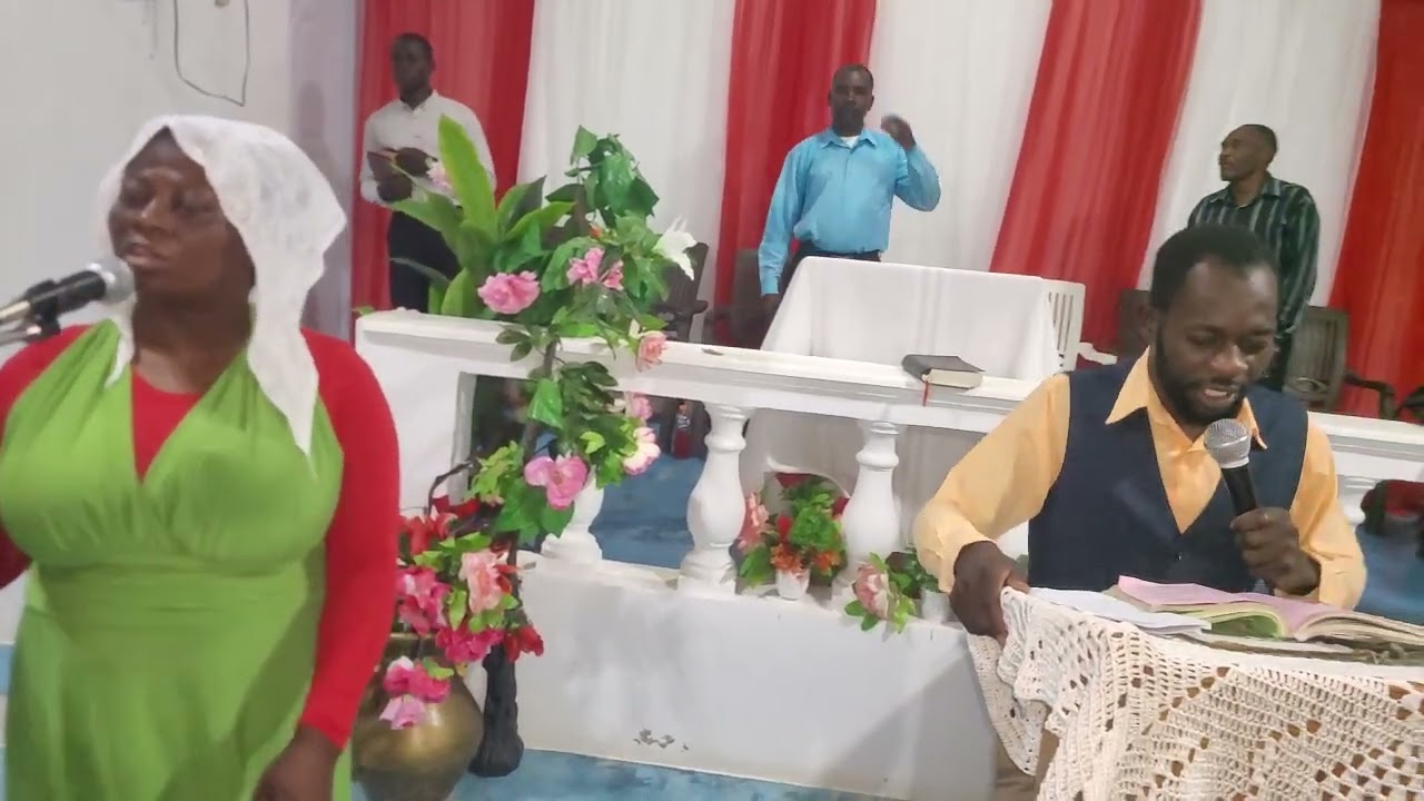 L'église de Dieu dirige pa Pasteur jeannot juillet jén nuit rio san juan