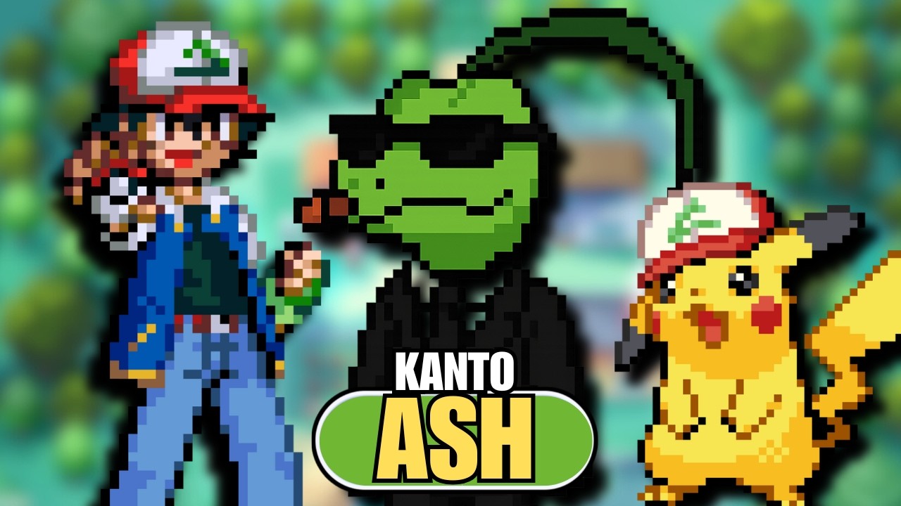 I Beat Pokémon Fire Red Using Ash’s Team!