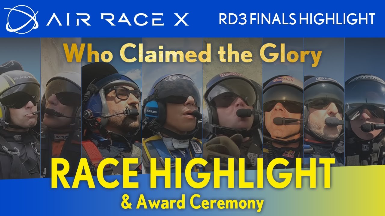 The King of the Skies Is Crowned ─ 2025 Season Finale Highlights｜AIR RACE X 2025