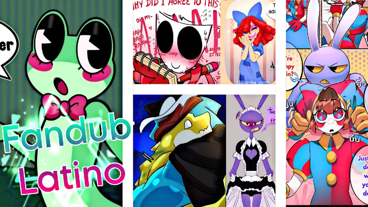 🎪The Amazing Digital Circus🎪 - Compilación de Comics, Parte 2 {FANDUB LATINO} 