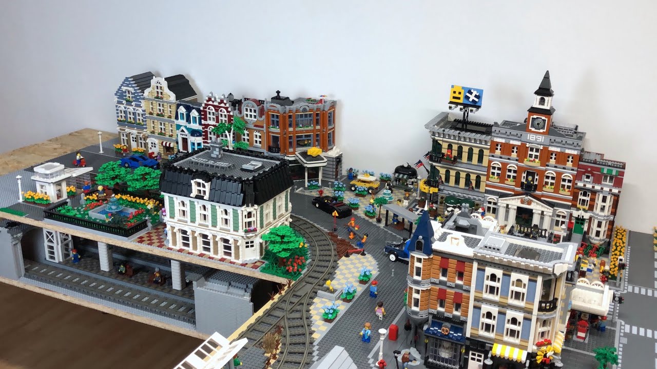 Bau einer Lego Stadt Teil 91. - Das fertige Parkcafé