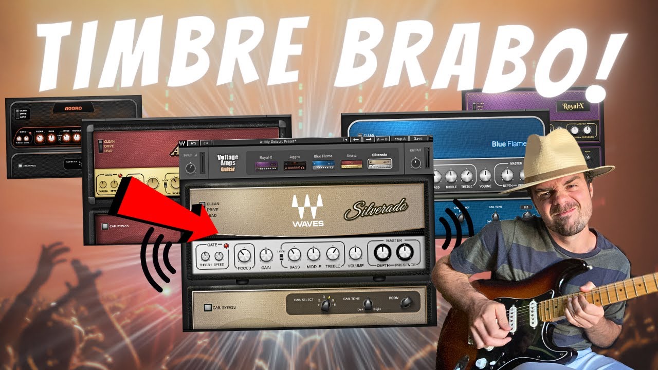 WAVES VOLTAGE AMPS - (Tutorial e Review)