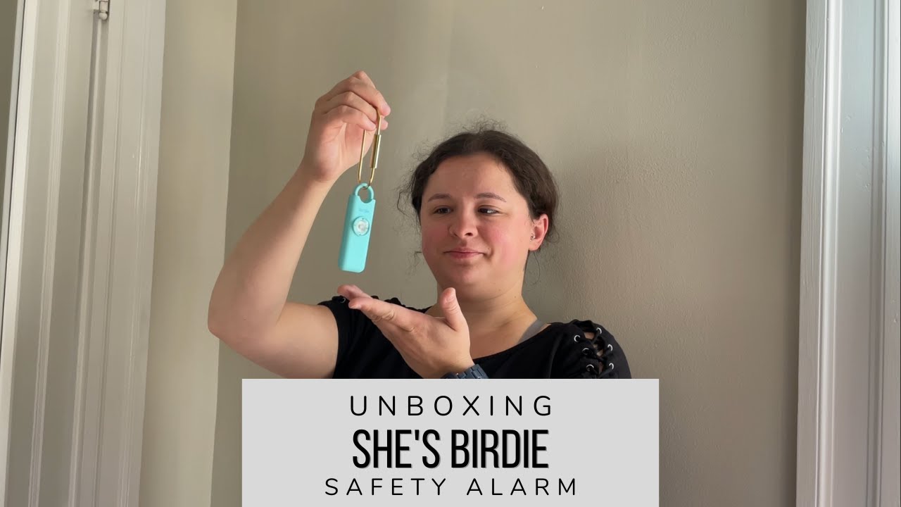 She's Birdie Unboxing | Women's Safety Alarm