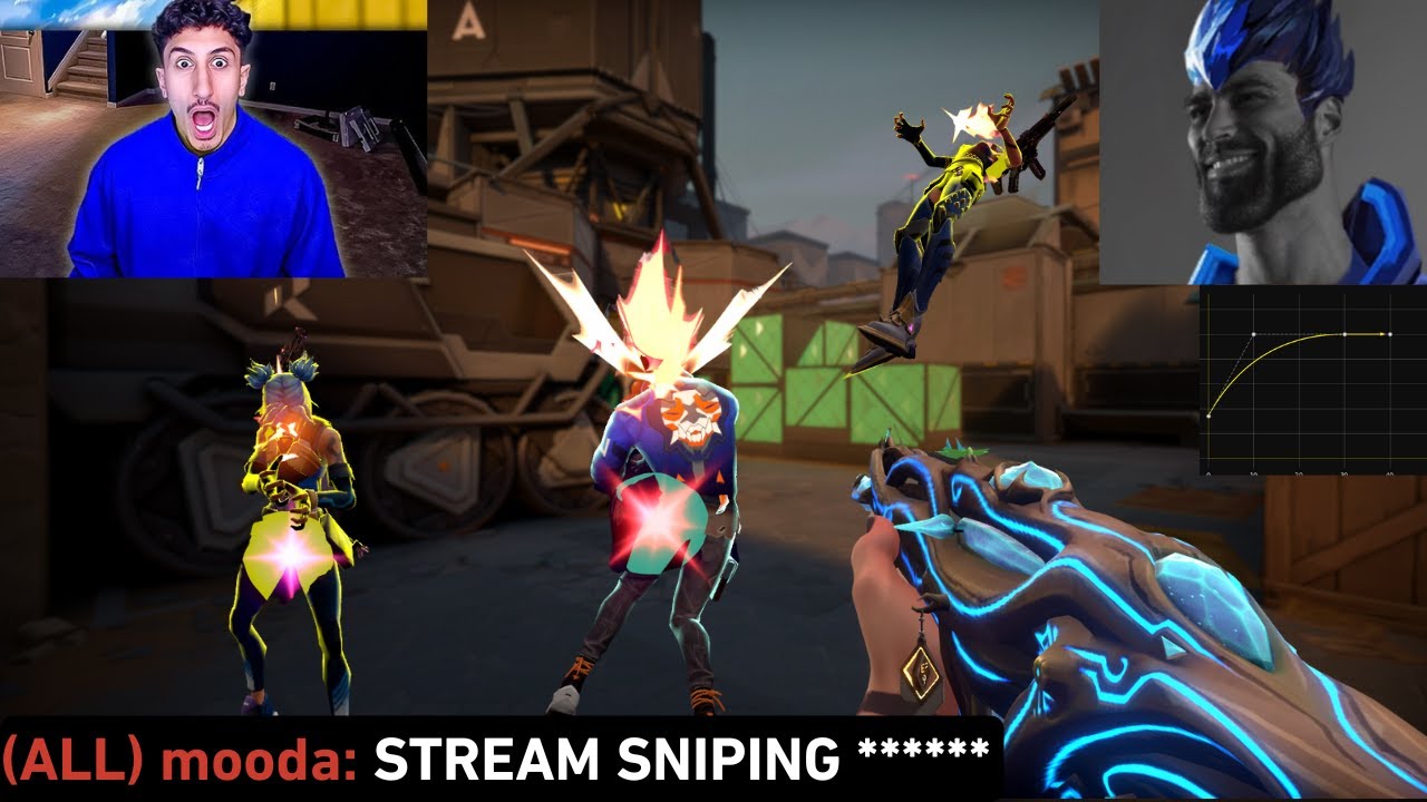 PROS said I was STREAM SNIPING because my Custom curve aim.. (Mooda, Eggsterr, Dasnerth)