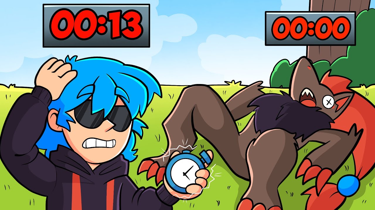 CORRENDO CONTRA O TEMPO NO MINECRAFT PIXELMON