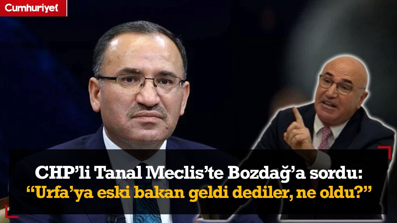 Mahmut Tanal, Bekir Bozdağ’a ateş püskürdü! “Güya eski bakan Urfa’ya geldi dediler…”