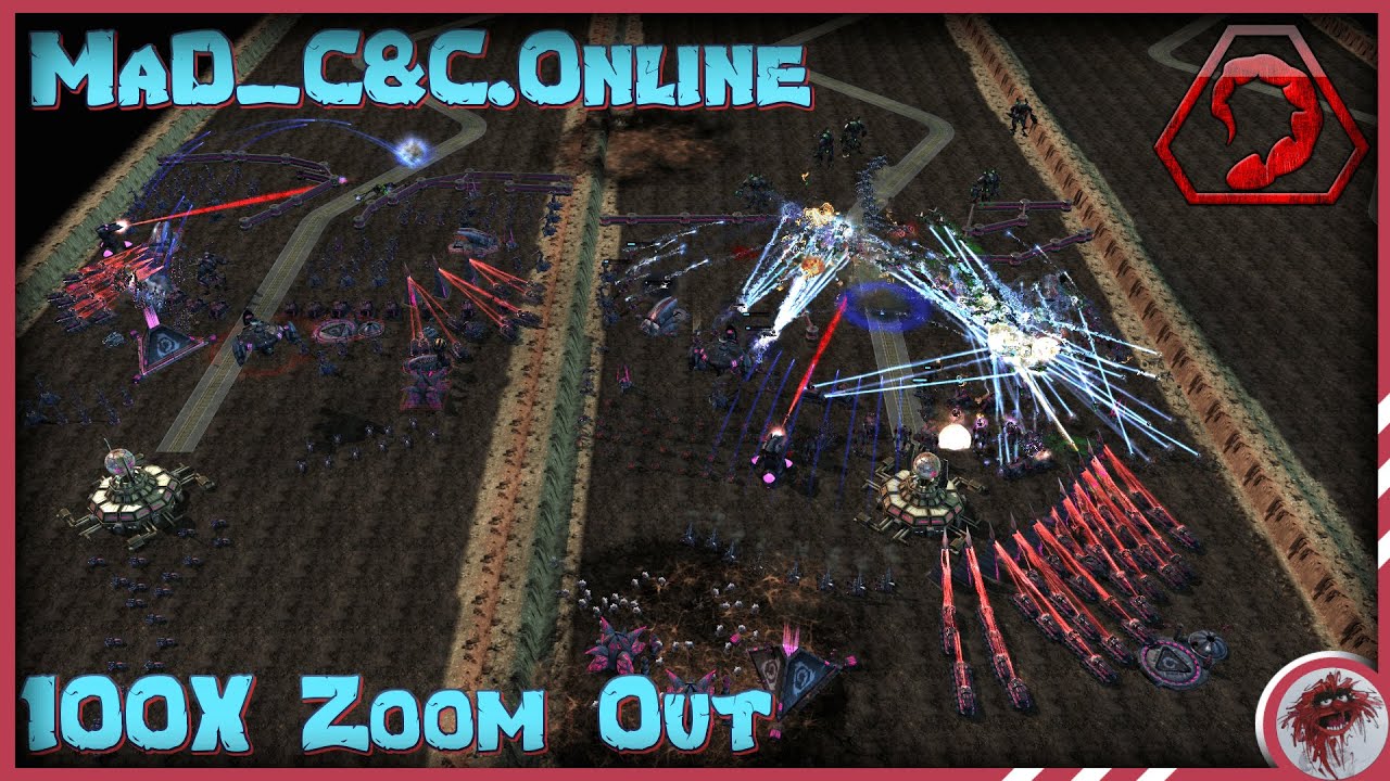 HDR + 100X Zoom Out + MaD_C&C.Online - Nod Tower Defense - Tiberium Insanity - Kanes Wrath - 2024