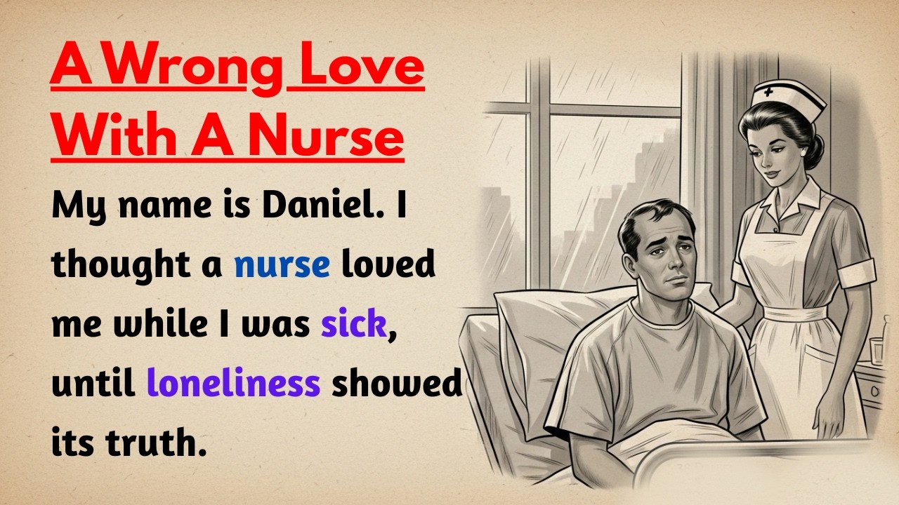 Learn English through Stories Level 3 🤌 A Wrong Love With A Nurse | English Listening Practice