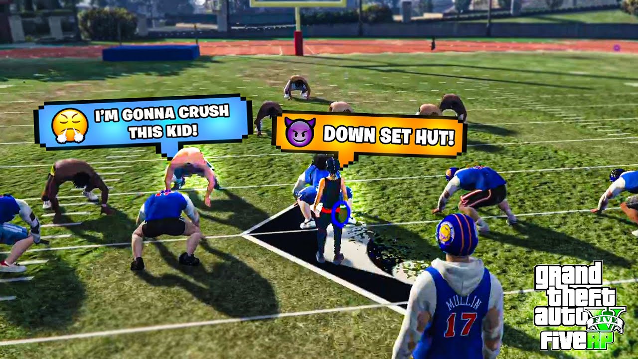 🤣BOOGIE TRY'S OUT FOR THE FOOTBALL TEAM AT SCHOOL!  (GTA RP FUNNY MOMENTS) PT. 46