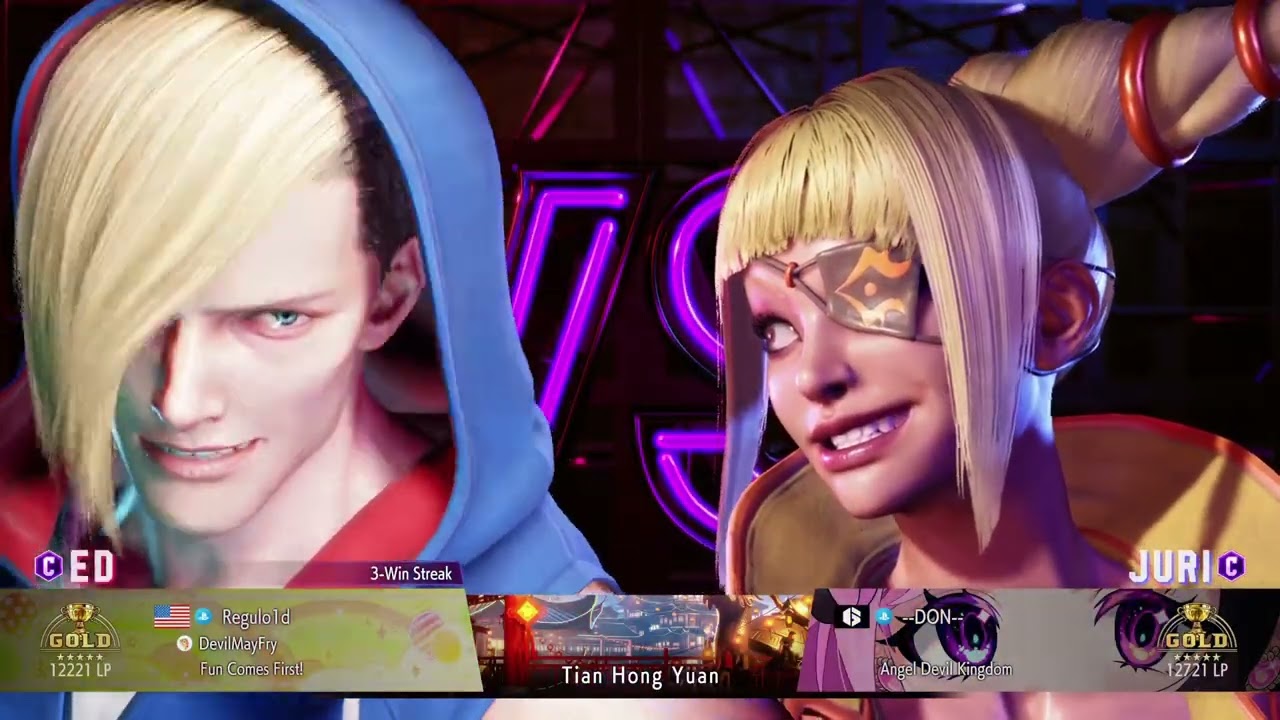 (PS5 stream) No mic, SF6! Juri Ranked - Gold