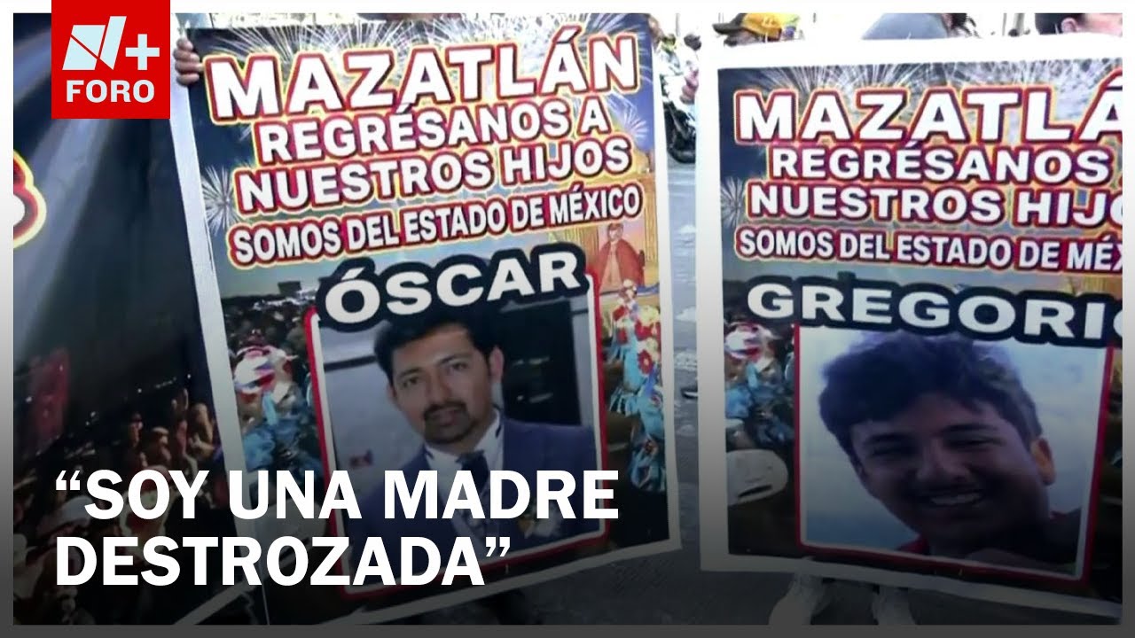 Madre busca a sus 4 hijos desaparecidos en Mazatl&aacute;n, Sinaloa