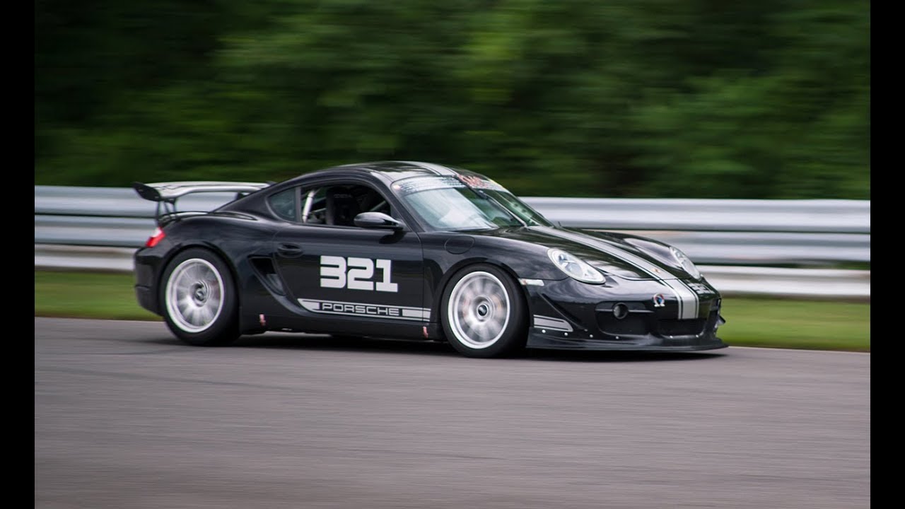 Porsche Cayman S with 18