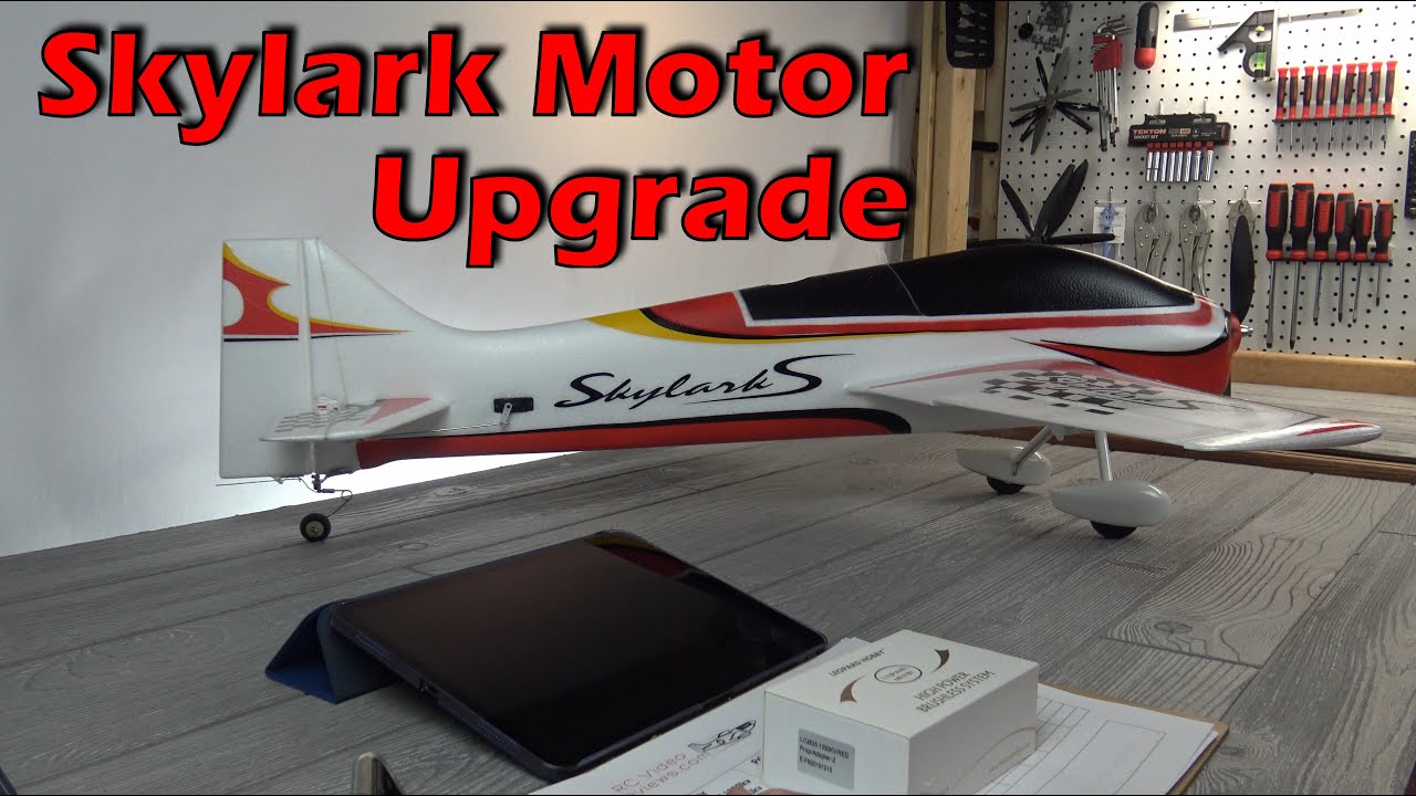 Skylark F3A Updates and Leopard Motor Upgrade - Might Pull *a little* Harder Now