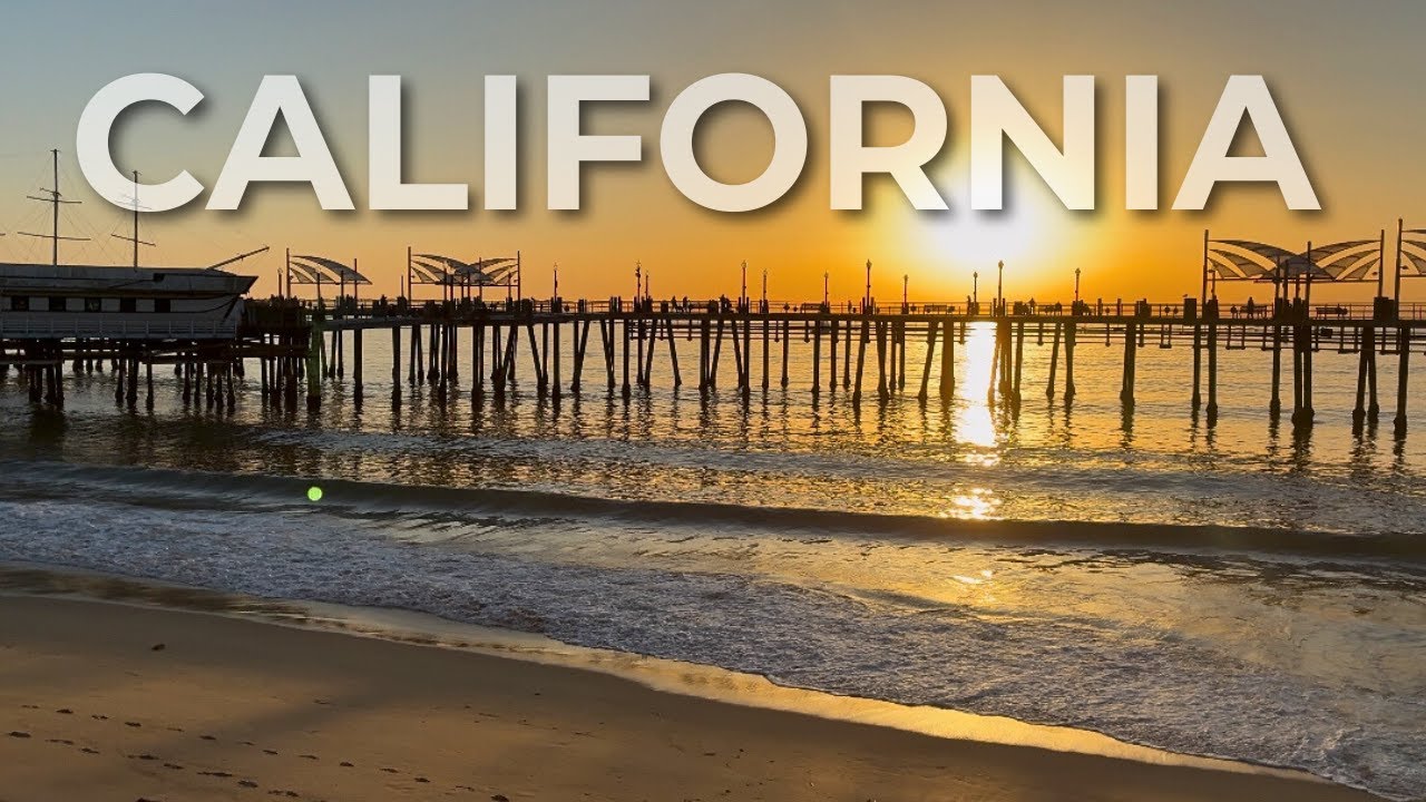Sunset Serotonin: Warm Virtual Walk at Redondo Beach | 20 Min Treadmill Scenery
