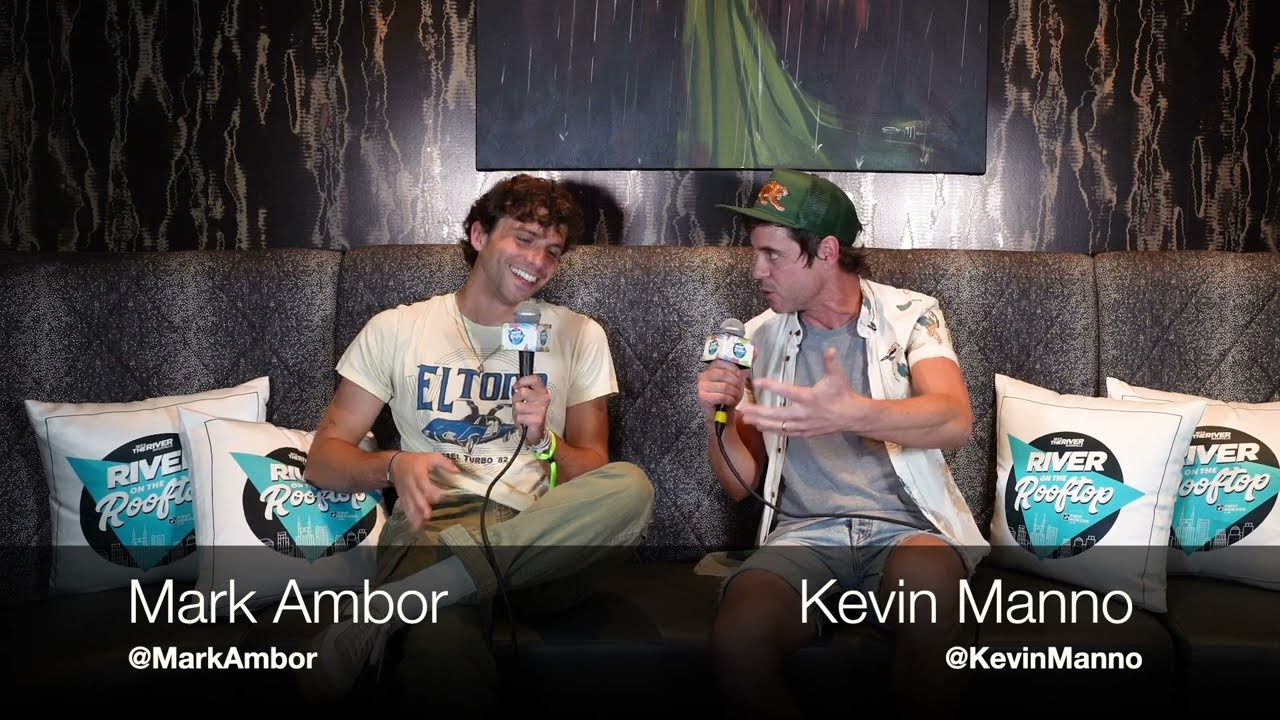 Backstage at River on the Rooftop with Mark Ambor