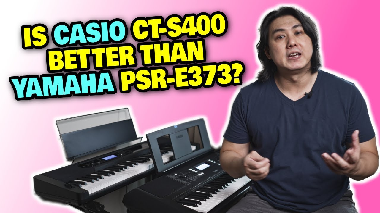 Casio CT-S400 против Yamaha PSR-E373 — этот лучше