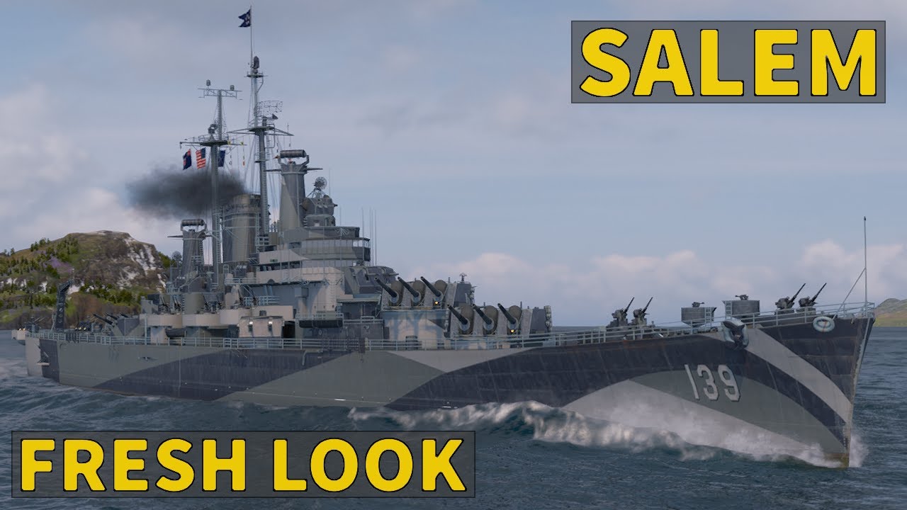 Salem — американский крейсер T10 | World of Warships