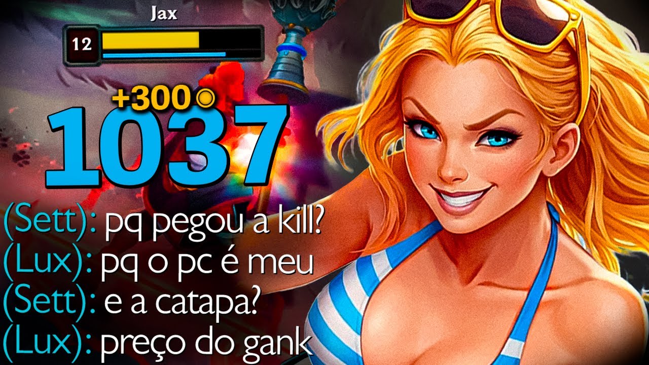TILTANDO GERAL DE LUX QUE SMITA CATAPA E PEGA KILL KKKKKKKKKKKKKK