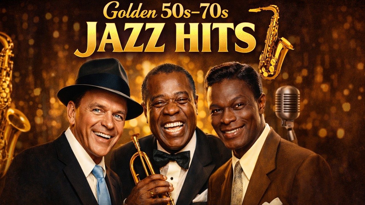 Frank Sinatra, Louis Armstrong, Nat King Cole|Golden 50s–70s Jazz Hits🎷The Ultimate Timeless Classic