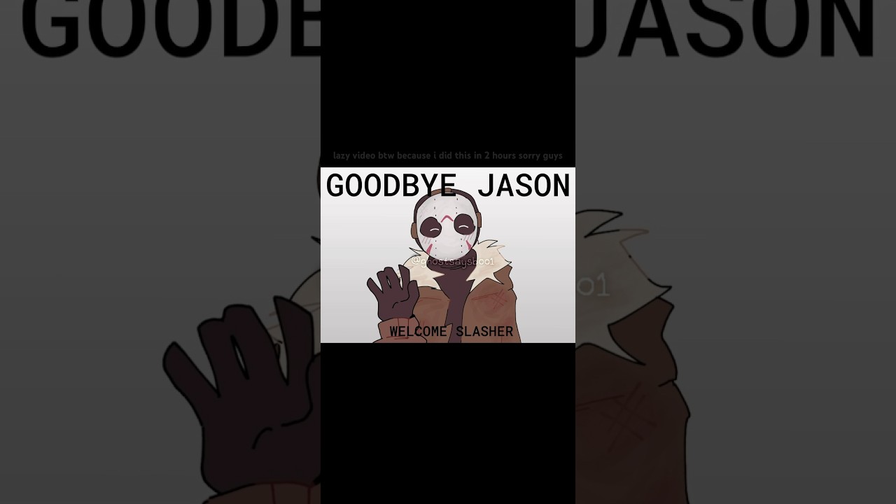 [ 👻 ] goodbye jason from the hit game forsaken | ft. jason, the slasher | #forsaken #jason #art