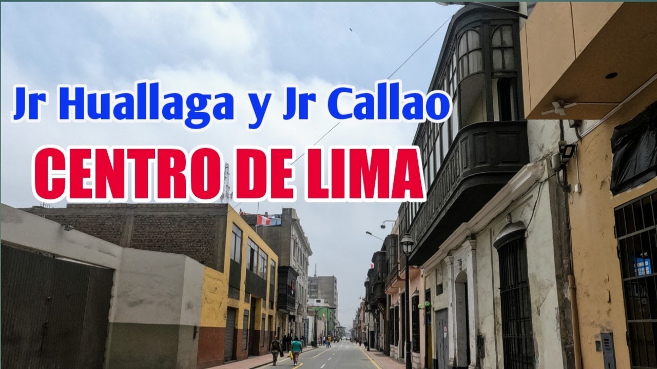 LIMA PER&Uacute;:AS&Iacute; EST&Aacute; JR HUALLAGA Y JR CALLAO D&Iacute;A 10 DE OCTUBRE DE 2021