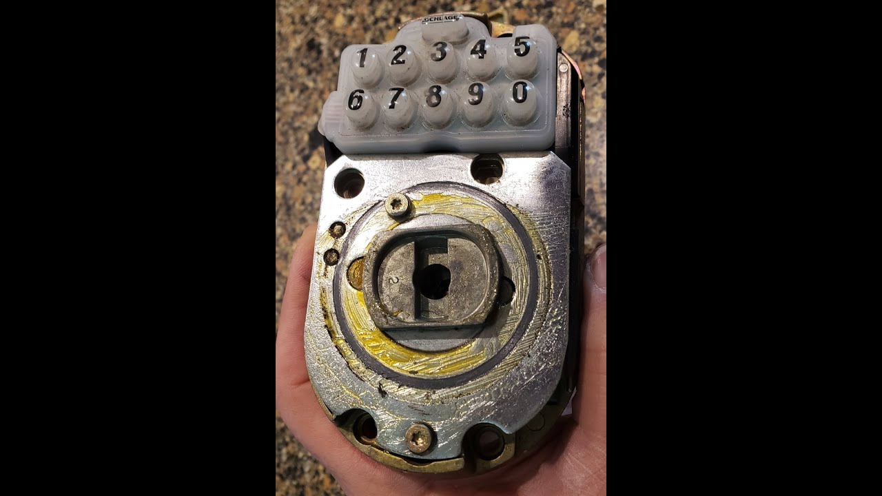 Schlage Keypad Lock Cold Weather Fix