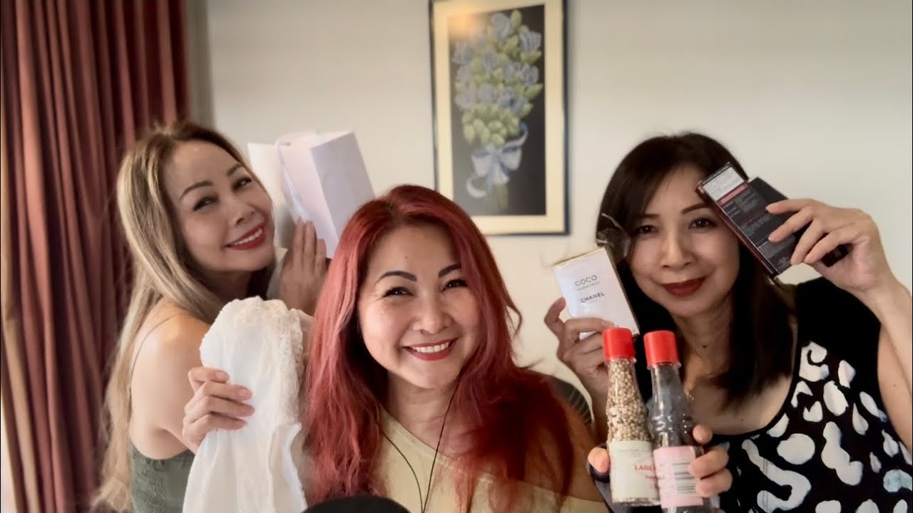 Asmr Unboxing gifts for my beloved sisters