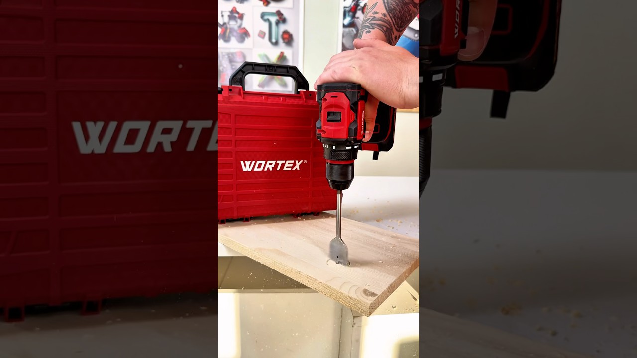 Аккумуляторная дрель-шуруповерт WORTEX BD 2025 DLi в чем. ALL1 XLT до 31.07 - 290,30 руб!🔥
