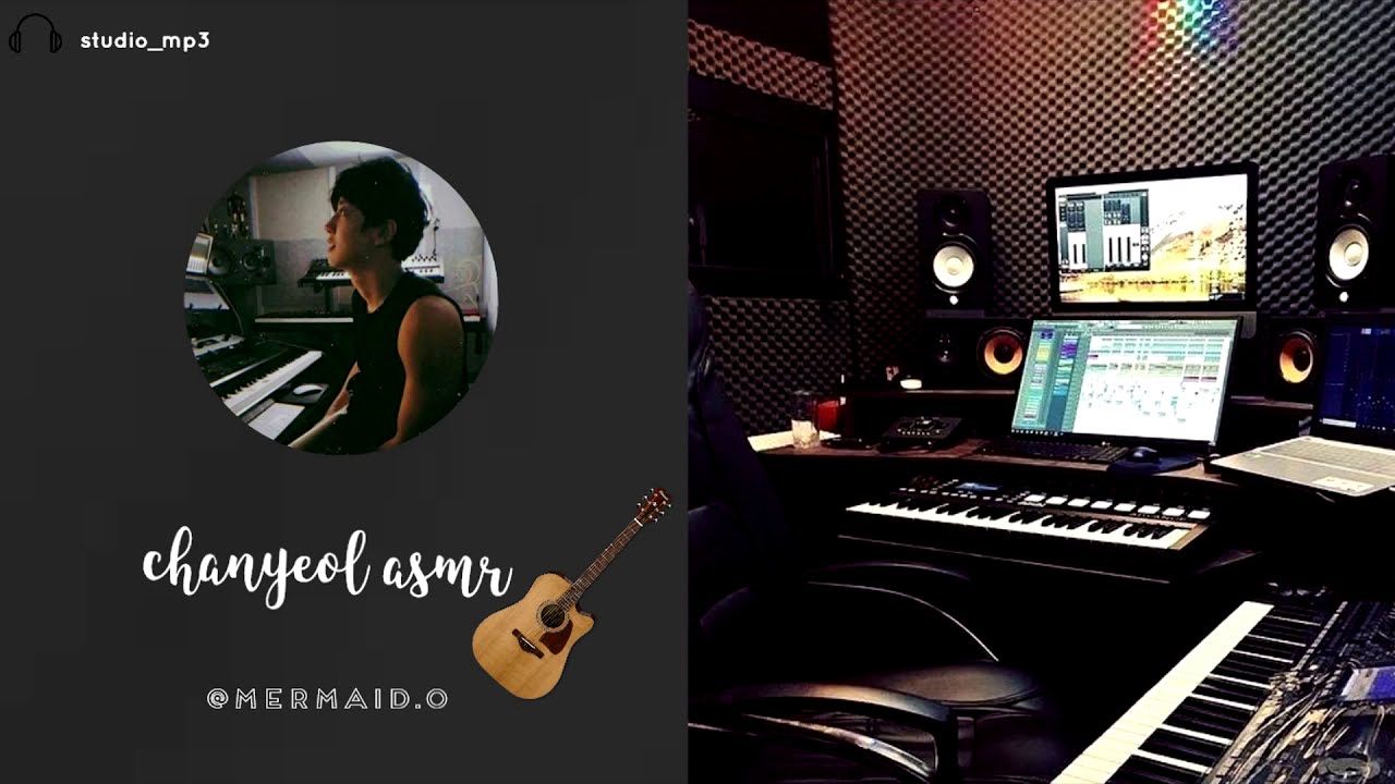 🎧 [ASMR] (EXO) Late night studio jamming session with Chanyeol | Relax, Sleep & Study