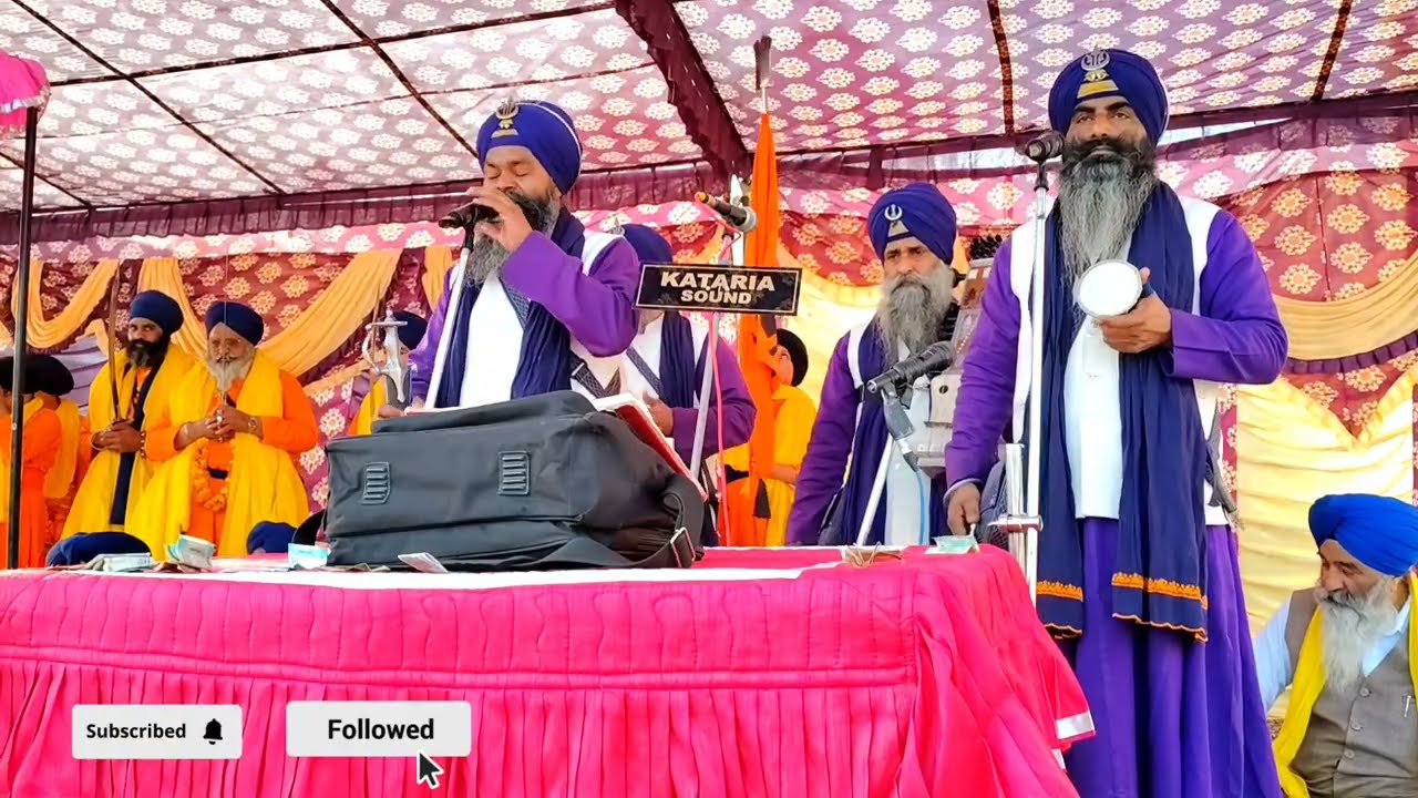 ਨਗਰ ਕੀਰਤਨ ਵਿੱਚ ਗਿਆਨੀ ਲਖਵਿੰਦਰ ਸਿੰਘ ਪਾਰਸ ਦੇ ਢਾਡੀ ਜਥੇ ਦੀ ਸ਼ਾਨਦਾਰ ਹਾਜ਼ਰੀ | Dhadi Jatha Live