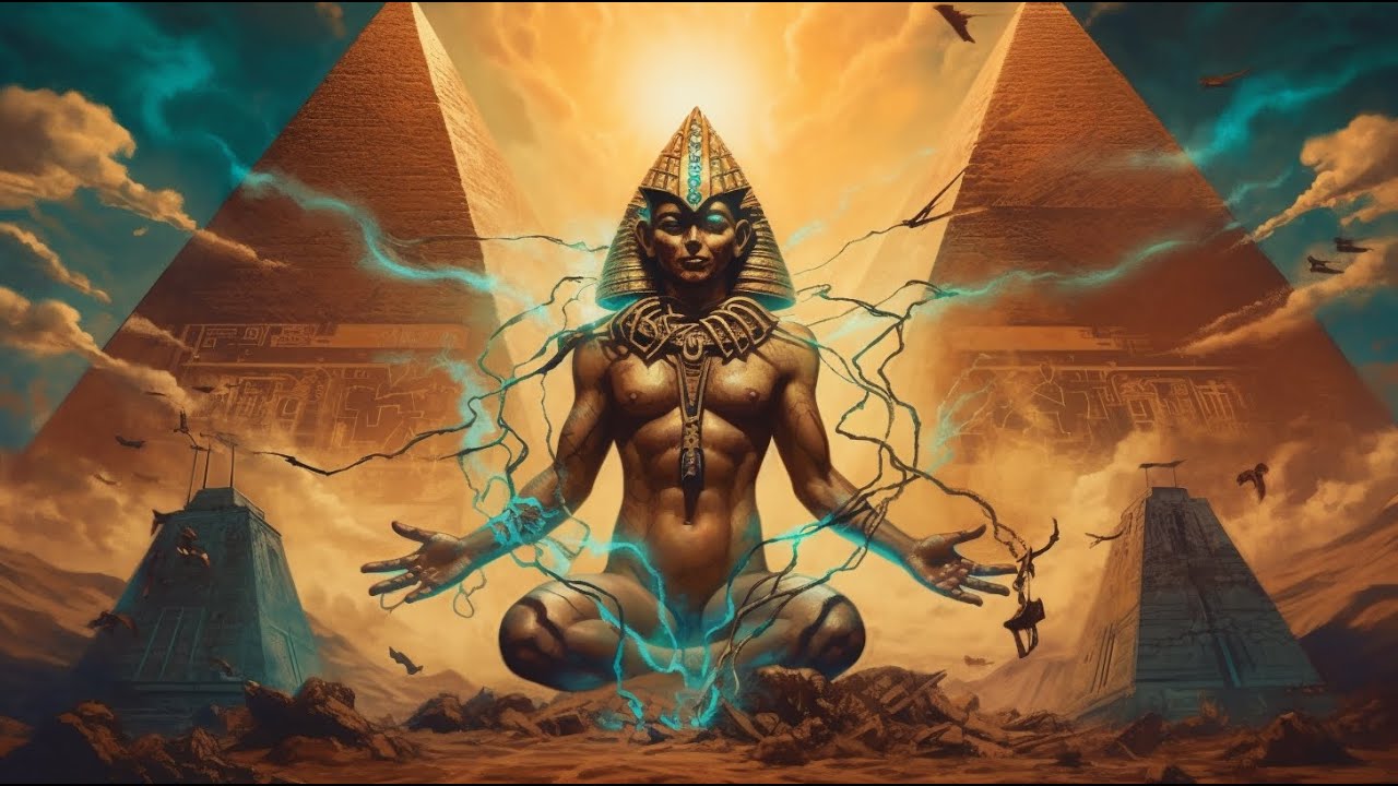 Powerslave - Iron Maiden - Lyrics illustrated by AI generated images