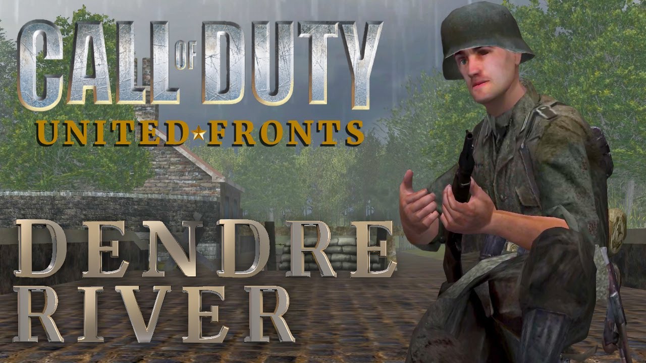 Call of Duty United Fronts: Dendre River  VETERAN Gameplay custom