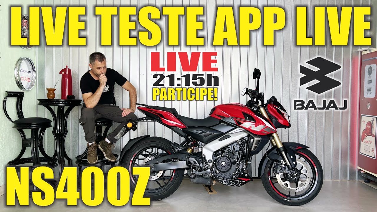 NS400z TESTE NOVO APLICATIVO DE LIVE