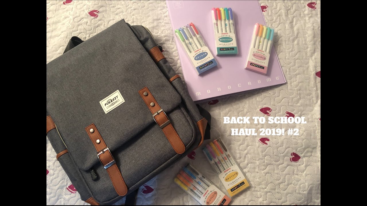 BACK TO SCHOOL HAUL! 2019