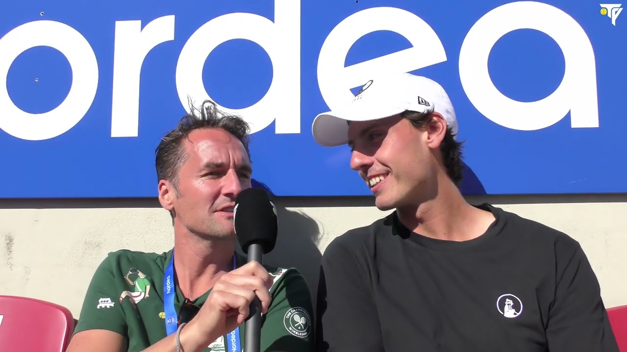 Interview with Marc-Andrea Huesler in Bastad: 
